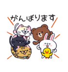 にゃん×3！！！＆LINE FRIENDS（個別スタンプ：15）