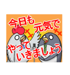 ペンギンとにわとりの漫才コンビ（個別スタンプ：4）