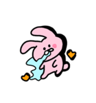 長靴うさぎ（個別スタンプ：7）