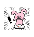 長靴うさぎ（個別スタンプ：8）