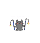 はいいろにゃんこ すず2（個別スタンプ：6）