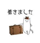 ダンディねこのあいさつ（個別スタンプ：10）