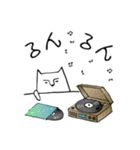 ダンディねこのあいさつ（個別スタンプ：17）