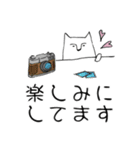 ダンディねこのあいさつ（個別スタンプ：35）