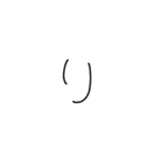 適当ゆる文字スタンプ【日常】（個別スタンプ：9）