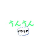 挨拶連絡ことば（個別スタンプ：7）