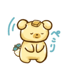 バタくまの、ほんのり生活。（個別スタンプ：8）