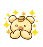 バタくまの、ほんのり生活。（個別スタンプ：22）