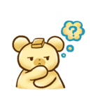 バタくまの、ほんのり生活。（個別スタンプ：31）