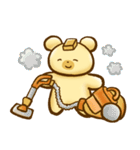 バタくまの、ほんのり生活。（個別スタンプ：35）