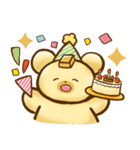 バタくまの、ほんのり生活。（個別スタンプ：37）
