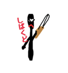 黒綿棒②（個別スタンプ：4）