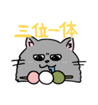 哲学するねこスタンプ（個別スタンプ：11）