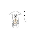 シュールなかぶり犬で伝えるスタンプ(再販)（個別スタンプ：18）