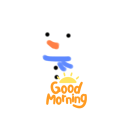 [LINEスタンプ] ゆきだ