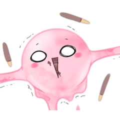 [LINEスタンプ] 溶けるぜ！ アイスの亡霊。