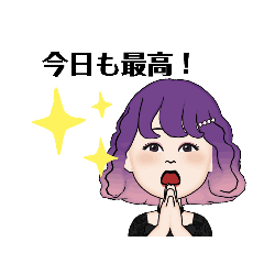 [LINEスタンプ] V系LOVEバンギャルでぇす♪