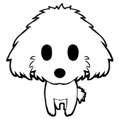 [LINEスタンプ] 愛犬ココアの日常スタンプ