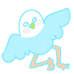 [LINEスタンプ] インコのミンティちゃん