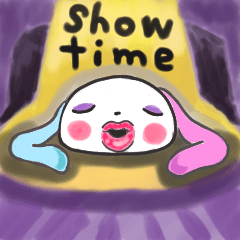 [LINEスタンプ] いぬまるシリーズ show time