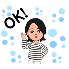 [LINEスタンプ] 【大きめ文字】3文字 メッセージ