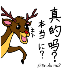 [LINEスタンプ] 中国語アニマル2022K