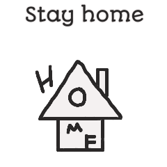 [LINEスタンプ] モノクロ大人のsimpleスタンプ