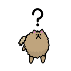 [LINEスタンプ] ポメラニアンのモコ。④