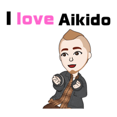 [LINEスタンプ] Aikido really like