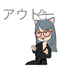 [LINEスタンプ] 猫爺の［年老いた］スタンプ