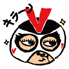 [LINEスタンプ] V字復活マン スタンプ01