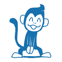 [LINEスタンプ] AIR MONKEY SARU 2