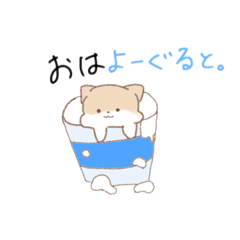 [LINEスタンプ] だじゃれしばわんこ