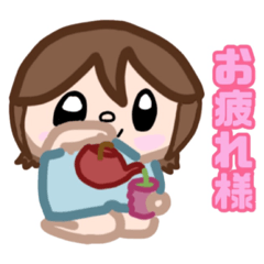 [LINEスタンプ] ビフィズス菌の妖精スタンプ