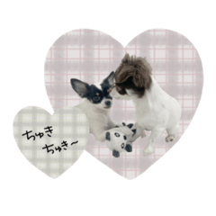 [LINEスタンプ] ♡こたろう＆ぷに