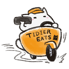 [LINEスタンプ] tidy cafeの、てでぃさん③