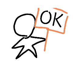[LINEスタンプ] 看板の人です
