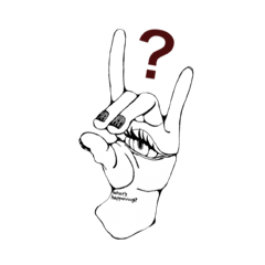 [LINEスタンプ] this is hand.