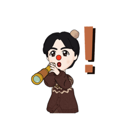 [LINEスタンプ] 赤鼻の子