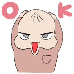 [LINEスタンプ] むっ！赤ちゃん