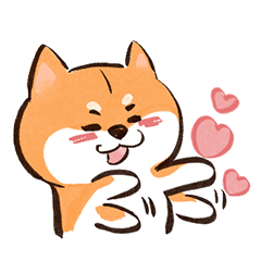 [LINEスタンプ] 柴犬シュウマイ君