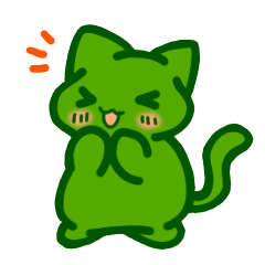 [LINEスタンプ] お茶ネコさん