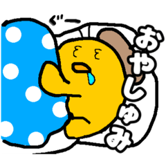 [LINEスタンプ] ベレー帽子どり