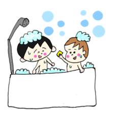 [LINEスタンプ] ちいさな兄弟2