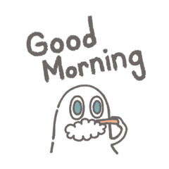 [LINEスタンプ] -ghost-