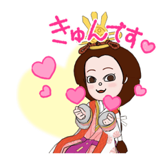 [LINEスタンプ] 福福姫姫