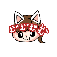 [LINEスタンプ] ににゃにょฅ(^^ฅ)