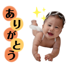 [LINEスタンプ] 仁希ちゃんパート2