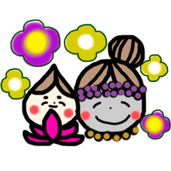 [LINEスタンプ] お地蔵様のほとこちゃん