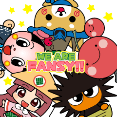 [LINEスタンプ] WE ARE FANSY